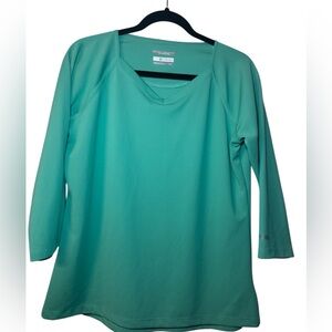 Columbia Women's Aqua Long Sleeve Top